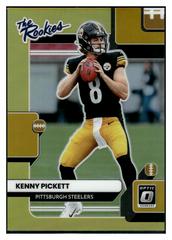 Kenny Pickett [Gold] Football Cards 2022 Panini Donruss Optic The Rookies Prices