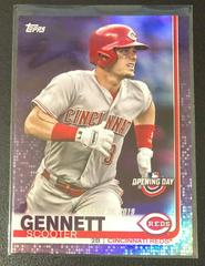 Scooter Gennett [Red Foil] Baseball Cards 2019 Topps Opening Day Prices