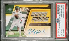 Zach Wilson [Gold] #CPS-ZW Football Cards 2022 Panini Certified Potential Signatures Prices