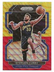 Stephen Curry [Red Gold Wave] Basketball Cards 2021 Panini Prizm Prices