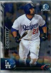 Adrian Gonzalez #76 Baseball Cards 2016 Bowman Chrome Prices