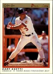 Gary Gaetti #47 Baseball Cards 1991 O Pee Chee Premier Prices