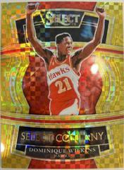 Dominique Wilkins [Gold Prizm] Basketball Cards 2021 Panini Select Company Prices
