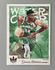 Giannis Antetokounmpo [Ruby] #26 Basketball Cards 2022 Panini Court Kings Water Color Prices