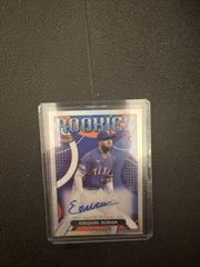 Ezequiel Duran [Orange Wave] Baseball Cards 2023 Topps Finest Rookies Design Variation Autographs Prices
