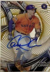 Carlos Correa #HT-CC Baseball Cards 2016 Topps High Tek Autograph Prices