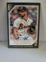 Spencer Strider Baseball Cards 2022 Topps Gallery Rookie Autographs Prices