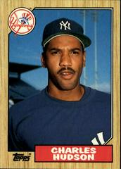 Charles Hudson #50T Baseball Cards 1987 Topps Traded Prices
