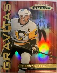 Sidney Crosby [Red] Hockey Cards 2021 Upper Deck Stature Gravitas Prices