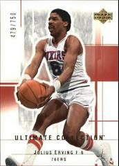 Julius Erving #81 Basketball Cards 2003 Ultimate Collection Prices