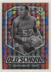 Darryl Dawkins [Reactive Blue] #10 Basketball Cards 2019 Panini Mosaic Old School Prices