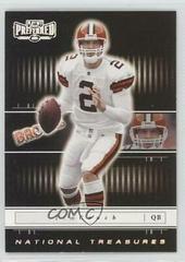 Tim Couch [National Treasures Silver] #8 Football Cards 2001 Playoff Preferred Prices