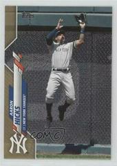 Aaron Hicks [Gold] #252 Baseball Cards 2020 Topps Prices