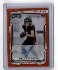 Drake London [Autograph] #PMR-6 Football Cards 2022 Panini Chronicles Playoff Momentum Rookies Prices