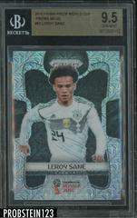 Leroy Sane [Mojo Prizm] Soccer Cards 2018 Panini Prizm World Cup Prices