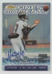 Qadry Ismail Football Cards 2000 Topps Finest Moments Prices