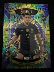 William Saliba #11 Soccer Cards 2022 Panini Select FIFA Stained Glass Prices