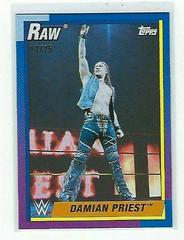 Damian Priest [Blue] Wrestling Cards 2021 Topps Heritage WWE Prices