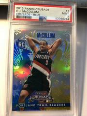 C.J. McCollum [Blue] #1 Basketball Cards 2013 Panini Crusade Crusade Prices