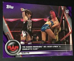 The Kabuki Warriors Attack Paige [Purple] Wrestling Cards 2020 Topps WWE Women's Division Prices