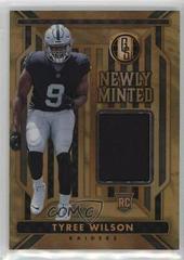 Tyree Wilson #NM-39 Football Cards 2023 Panini Gold Standard Newly Minted Memorabilia Prices