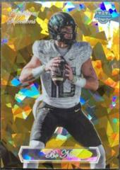 Bo Nix [Gold] #SS-12 Football Cards 2023 Bowman Chrome University Sapphire Selections Prices