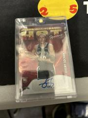 Jeremy Sochan [Red] #HSR-JMS Basketball Cards 2022 Panini Hoops Hot Signatures Rookies Prices