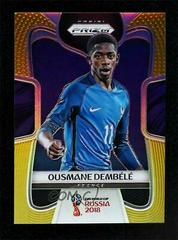 Ousmane Dembele [Gold Prizm] Soccer Cards 2018 Panini Prizm World Cup Prices