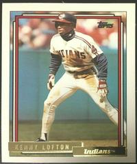 Kenny Lofton [Gold] Baseball Cards 1992 Topps Traded Prices