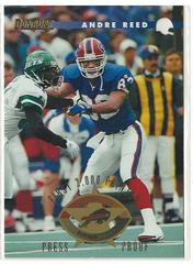 Andre Reed [Press Proof] #70 Football Cards 1996 Panini Donruss Prices
