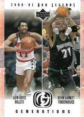 Elvin Hayes / Kevin Garnett Basketball Cards 2000 Upper Deck Legends Generations Prices