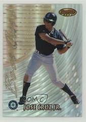 Jose Cruz Jr. [Refractor] Baseball Cards 1997 Bowman's Best Cuts Prices