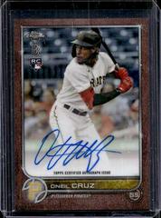 Oneil Cruz [Rose Gold] #BBA-OC Baseball Cards 2022 Topps Chrome Ben Baller Autographs Prices