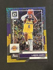 LeBron James [Choice Black Gold] Basketball Cards 2022 Panini Donruss Optic Prices
