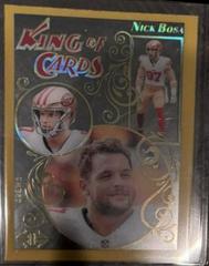 Nick Bosa [Gold] #11 Football Cards 2023 Panini Illusions King of Cards Prices