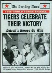 World Series Summary [Tigers Celebrate] #169 Baseball Cards 1969 Topps Prices