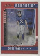 Daniel Jones [Spectrum Red] #3 Football Cards 2019 Panini Absolute Introductions Prices