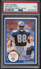Michael Irvin [Blue] Football Cards 1990 Kenner Starting Lineup Prices