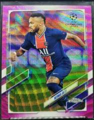 Neymar Jr [Pink] Soccer Cards 2020 Topps Chrome UEFA Champions League Prices