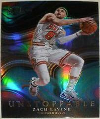 Zach LaVine [Silver Prizm] #11 Basketball Cards 2021 Panini Select Unstoppable Prices