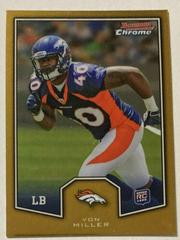 Von Miller #BCR-12 Football Cards 2011 Bowman Chrome Rookie Preview Prices