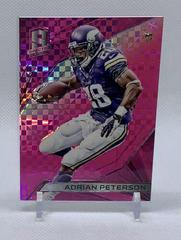 Adrian Peterson [Neon Pink] #2 Football Cards 2015 Panini Spectra Prices