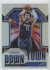 Luka Doncic [Silver Prizm] Basketball Cards 2020 Panini Prizm Downtown Bound Prices