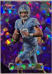 Drake Maye [Purple] #SS-10 Football Cards 2023 Bowman Chrome University Sapphire Selections Prices