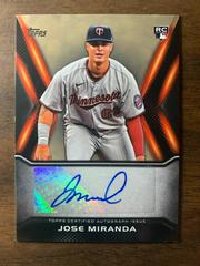 Jose Miranda [Gold] #TJA-JM Baseball Cards 2022 Topps Japan Edition Autograph Prices