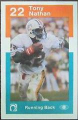 Tony Nathan Football Cards 1984 Dolphins Police Prices