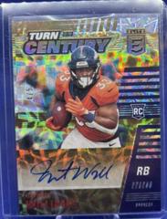 Javonte Williams [Gold] #TOC-JWI Football Cards 2021 Panini Chronicles Turn of the Century Autographs Prices