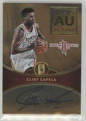 Clint Capela Basketball Cards 2016 Panini Gold Standard AU Autographs Prices