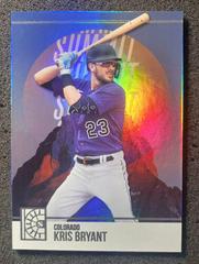 Kris Bryant #S-13 Baseball Cards 2022 Panini Capstone Summit Prices