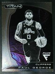 Paul George #24 Basketball Cards 2022 Panini Flux Titan Prices